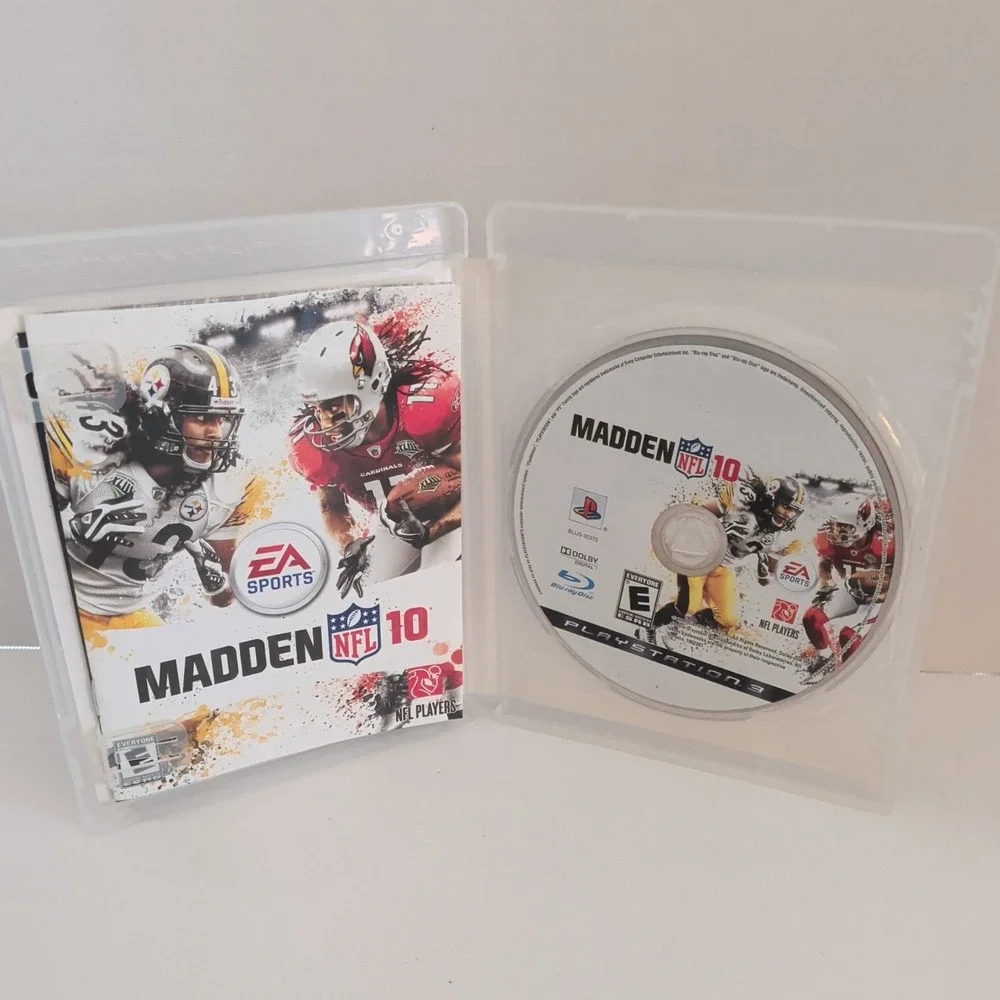 Madden NFL 10 Sony PlayStation 3 PS3 2009 EA Sports Complete CIB BLUS-30375